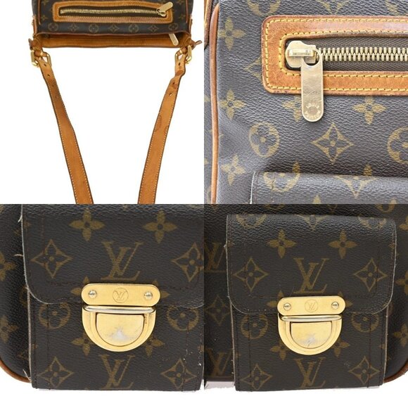 LOUIS VUITTON Hudson GM Shoulder Bag Monogram Leather BN France M40045 86KB128 - Picture 8 of 16